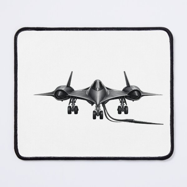 Item preview, SR-71 Blackbird Front View Aircraft Illustration designed and sold by Combat Skies.