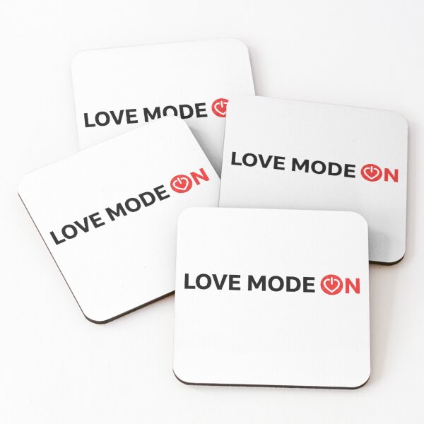 Item preview, Love Mode On Valentine Bold Text designed and sold by MofazStyle.