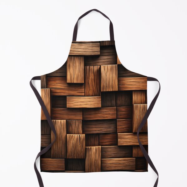 Item preview, Rustic Wood Block Weave designed and sold by Kaleidoscope Print.