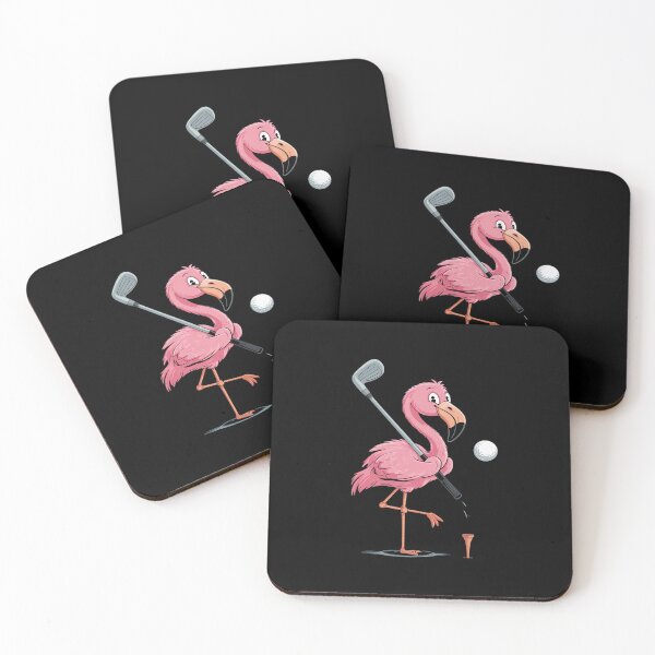 Item preview, Flamingo Golfing Flamingo Golf Flamingo Playing Gol designed and sold by MarkLeedsArt.