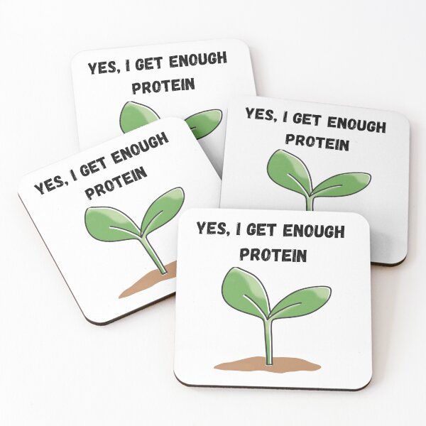 Item preview, Yes, I get enought PROTEIN designed and sold by memorylapsecafe.