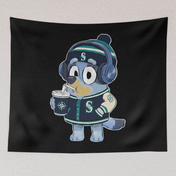 Item preview, Bluey Seattles Mariners Baseball designed and sold by nice4all.