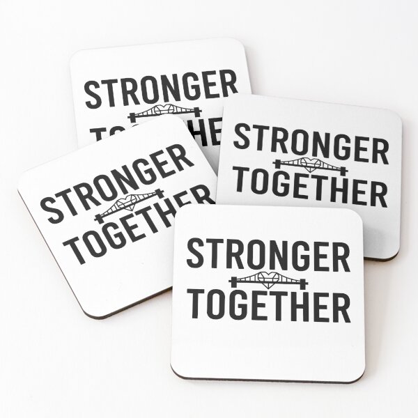 Item preview,  Stronger Together Valentine Bold Text designed and sold by MofazStyle.