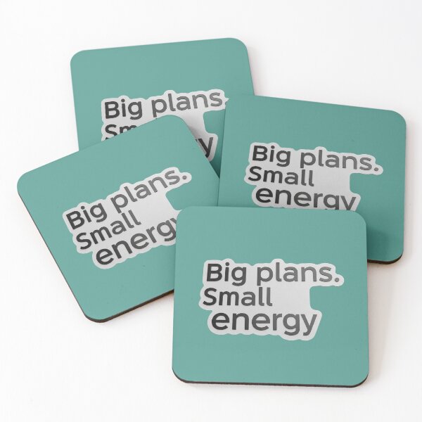 Item preview, Big Plans, Small Energy designed and sold by PixelVibe782.