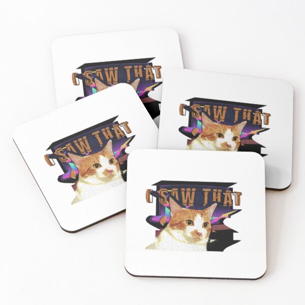 Item preview, Funny Reaction Cat Halftone Art designed and sold by Kurvenwerk.