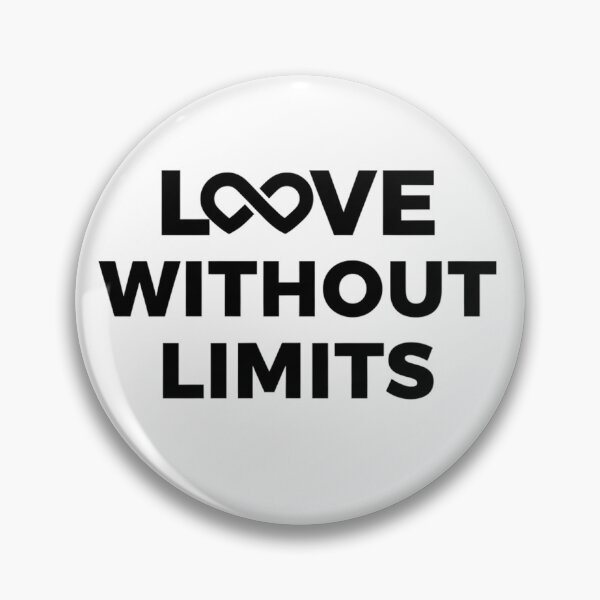 Item preview,  Love Without Limits Valentine Typography  designed and sold by MofazStyle.