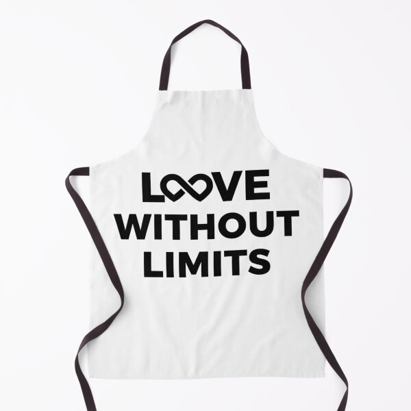 Item preview, Love Without Limits Valentine Typography designed and sold by MofazStyle.