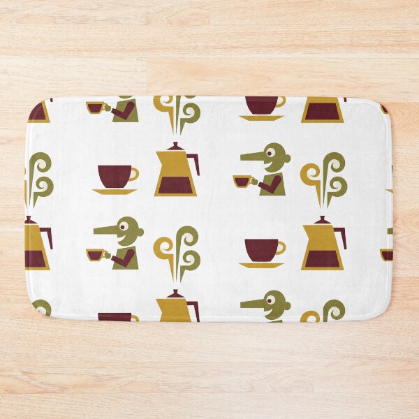 Item preview, Mid-Century Modern Minimalist Coffee Illustration Set designed and sold by NonditStudio.