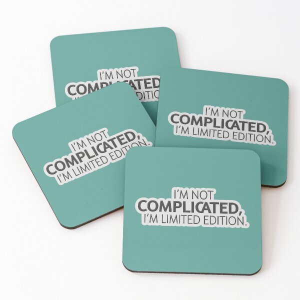 Item preview, Limited Edition, Not Complicated designed and sold by PixelVibe782.