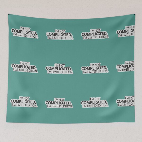 Item preview, Limited Edition, Not Complicated designed and sold by PixelVibe782.