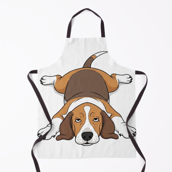 Item preview, Funny Lazy Dog Lying Down Illustration designed and sold by i1ovedogs.