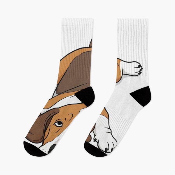 Item preview, Funny Lazy Dog Lying Down Illustration designed and sold by i1ovedogs.