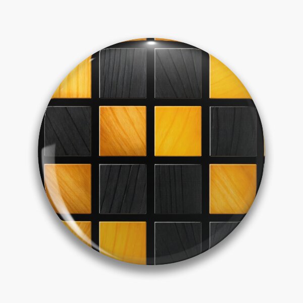 Item preview, Amber & Ebony Wood Tile Grid designed and sold by Kaleidoscope Print.