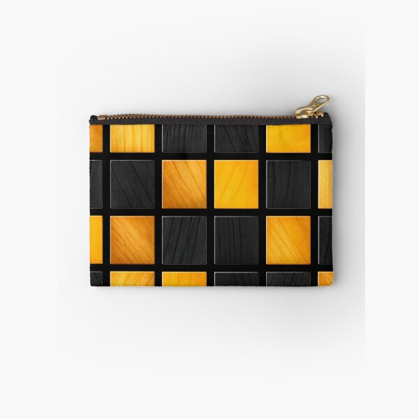 Item preview, Amber & Ebony Wood Tile Grid designed and sold by Kaleidoscope Print.