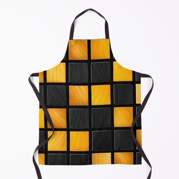 Item preview, Amber & Ebony Wood Tile Grid designed and sold by Kaleidoscope Print.