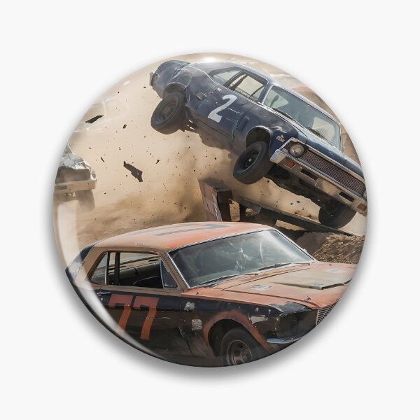 Item preview, Demolition Derby Car Crash Action designed and sold by Bryghte.