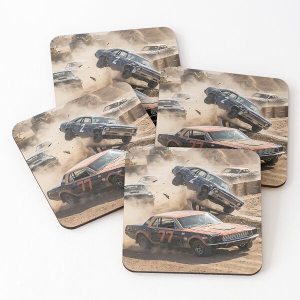 Item preview, Demolition Derby Car Crash Action designed and sold by Bryghte.