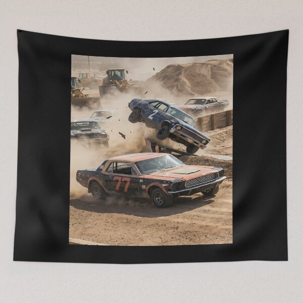 Item preview, Demolition Derby Car Crash Action designed and sold by Bryghte.