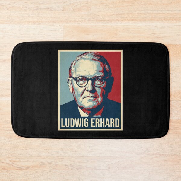 Item preview, Ludwig Erhard Hope Style Retro Poster Art designed and sold by DamianRoy88.