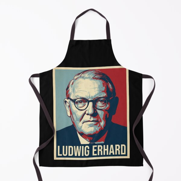 Item preview, Ludwig Erhard Hope Style Retro Poster Art designed and sold by DamianRoy88.