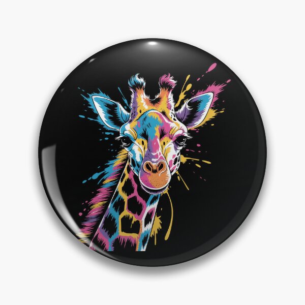 Item preview, Colorful Giraffe Cute Giraffe cool Animal lover designed and sold by DigitaldeligArt.