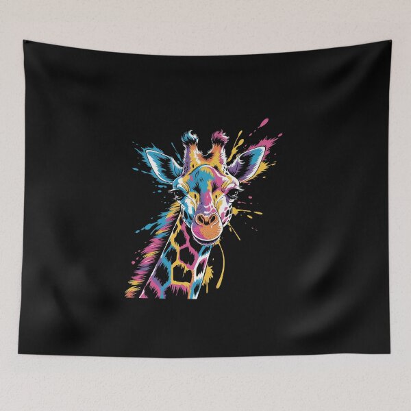 Item preview, Colorful Giraffe Cute Giraffe cool Animal lover designed and sold by DigitaldeligArt.