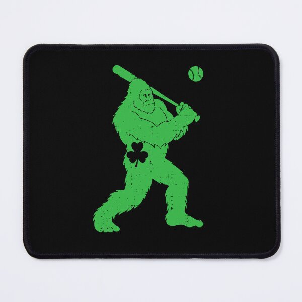 Item preview, St. Patrick’s Bigfoot Baseball Swing T-Shirt designed and sold by LashondaGreen89.