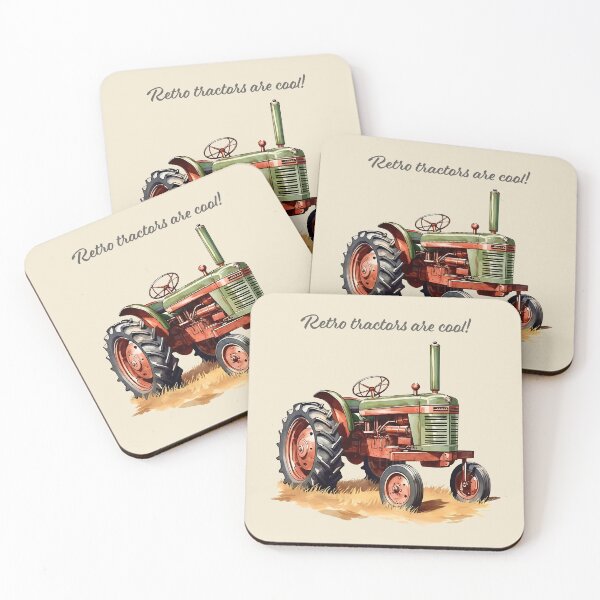 Item preview, Retro Tractors Are Cool designed and sold by hurmerinta.
