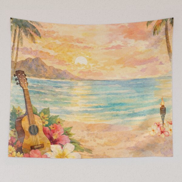 Item preview, Can’t Help Falling in Love – Tropical Sunset Romance designed and sold by inspired-works.