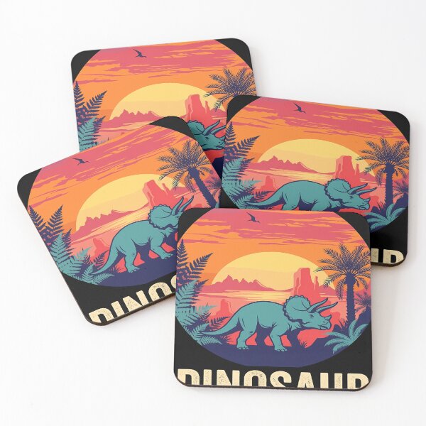 Item preview, Dinosaur Landscape Illustration designed and sold by Bobkataaa.