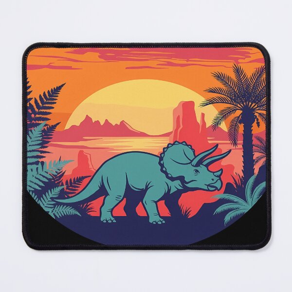 Item preview, Dinosaur Landscape Illustration designed and sold by Bobkataaa.
