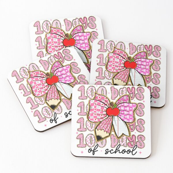 Item preview, Pink Gliiter Couquette 100 Days Of School, Funny Student, Education designed and sold by vintagearttee.