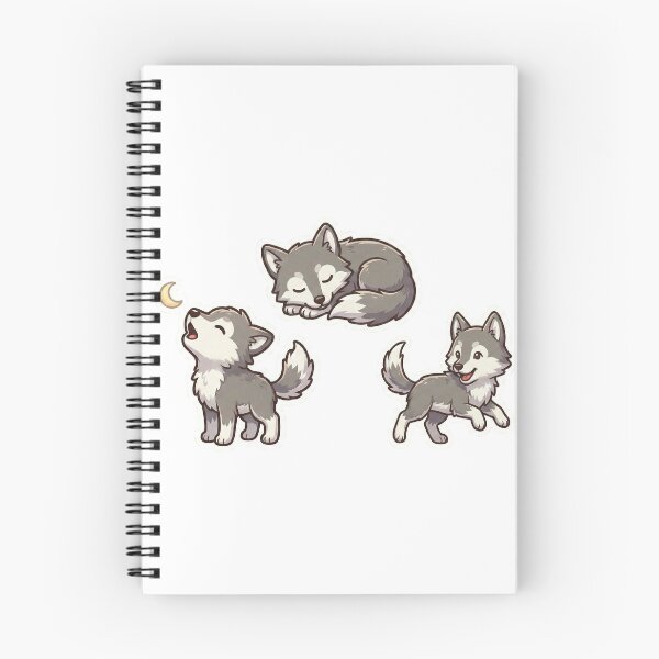 Item preview, Chibi Wolf designed and sold by SiksisArt.