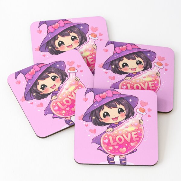 Item preview, Love Potion Purple Chibi Witch 1 designed and sold by Wondergirl Wanderings.