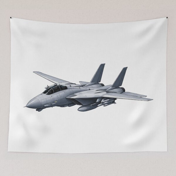 Item preview, Grumman F-14 Tomcat Fighter Jet Illustration designed and sold by Combat Skies.