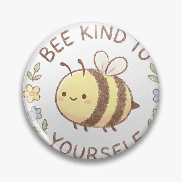 Item preview, Cute Bee Kind To Yourself Kawaii designed and sold by auxincaftan0o.