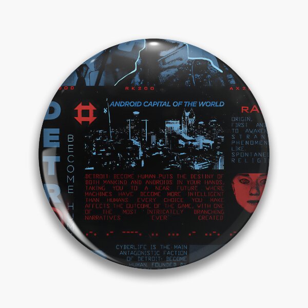 Item preview, Detroit Become Human Brutalism Design designed and sold by Sarah-J4.