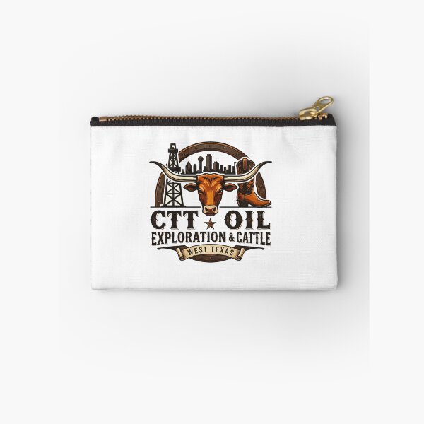 Item preview, CTT Oil Exploration & Cattle Design Tee  Oilfield Ranch designed and sold by Elenafatulla.