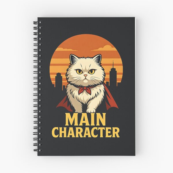 Item preview, Main Character Cat – Confident Hero Energy designed and sold by Taans-Creation.