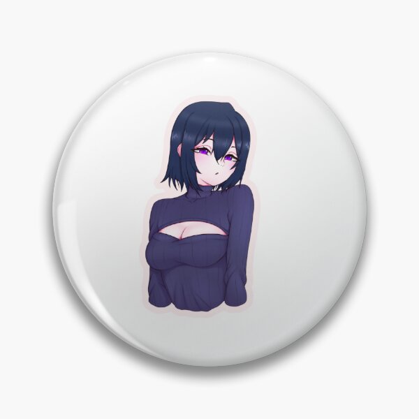 Item preview, Minimal Anime Girl Portrait designed and sold by Debs Funky Arts.
