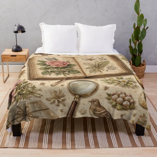 Item preview, Ancient Botanical Study – Vintage Flower & Nature Illustration designed and sold by Mauswohn.