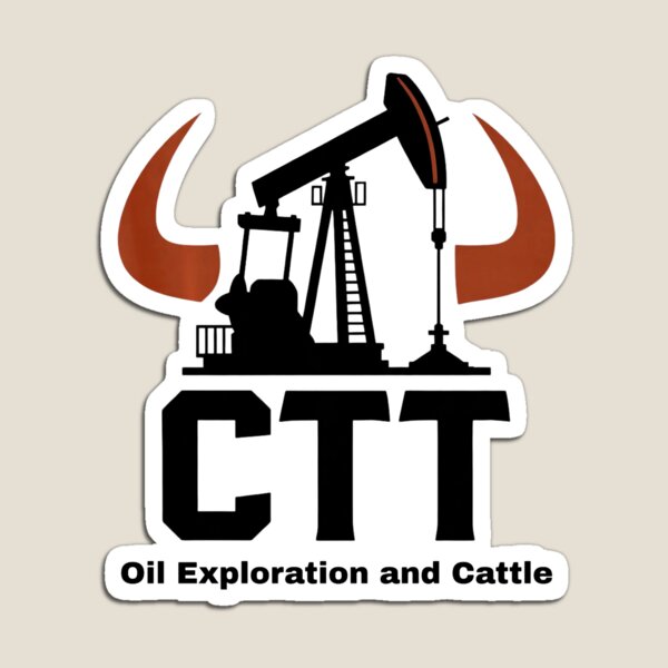Item preview, CTT Oil Exploration & Cattle Company Texas designed and sold by leolawaller.