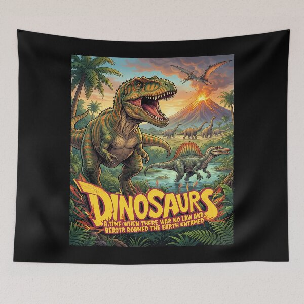 Item preview, Dinosaurs: A Time When There Was No Law designed and sold by Bryghte.