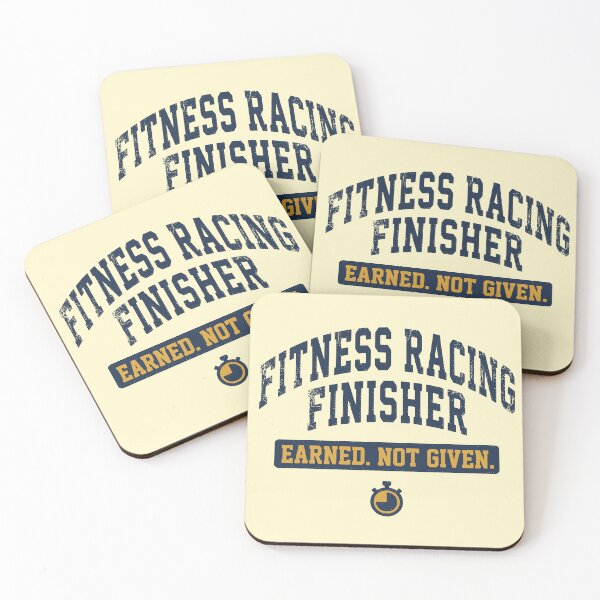 Item preview, Fitness Racing Finisher – Earned Not Given | Athlete Training Motivation designed and sold by Imaginationbeyond.