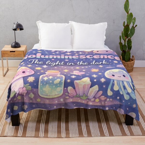 Item preview, Bioluminescence The Light in the Dark – Kawaii Design designed and sold by Mauswohn.
