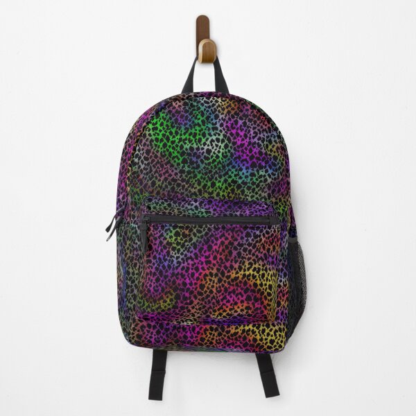 Item preview, Retro Vintage 90’s Rainbow Cheetah Print for Phone Case and Backpack designed and sold by soulphood.