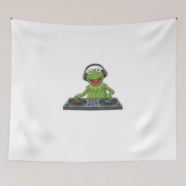 Item preview, Dj Kermit designed and sold by SiksisArt.