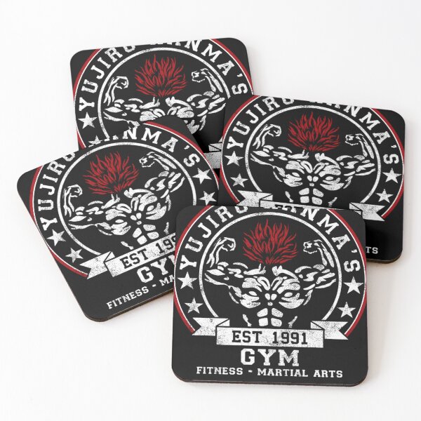 Item preview,  Strongest Gym On Earth Yujiro Hanma's Est 1991 Gym Fitness Martial  designed and sold by AnarK13.