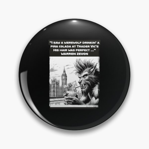 Item preview, Warren Zevon Werewolves Of London Lyrics Inspired designed and sold by Zaayguutar.