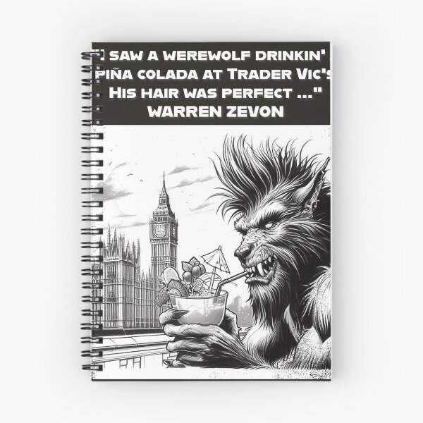 Item preview, Warren Zevon Werewolves Of London Lyrics Inspired designed and sold by Zaayguutar.